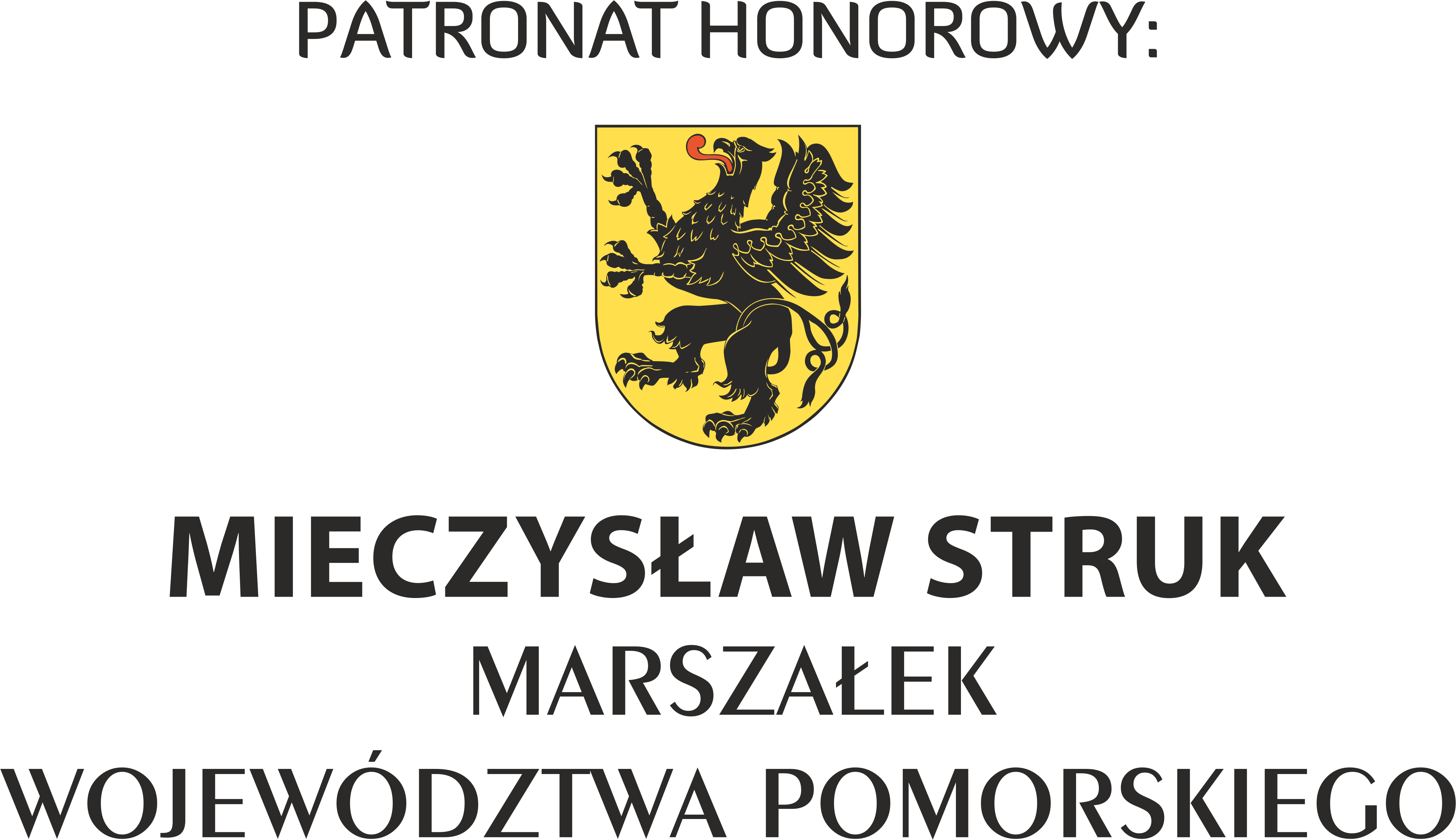 Patronat Honorowy - Mieczysław Struk, Marszałek Województwa Pomorskiego